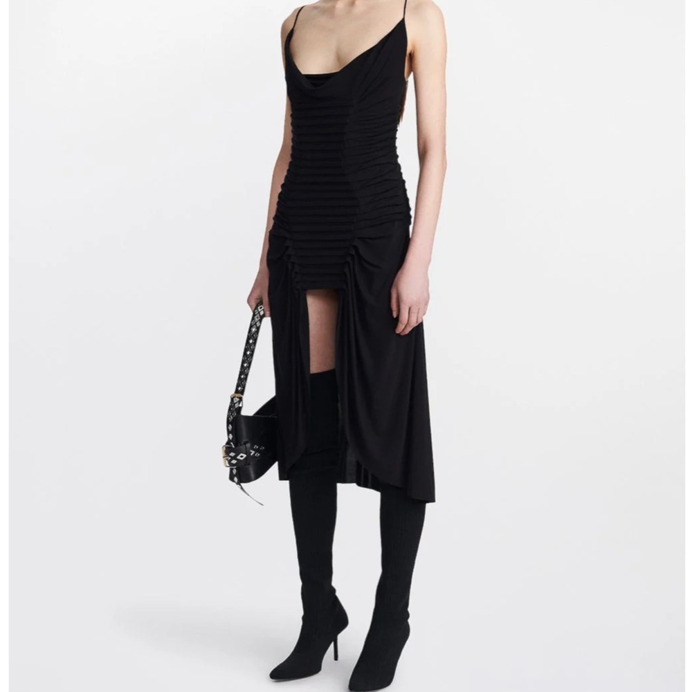Dion Lee Ventral Boned Folded Dress